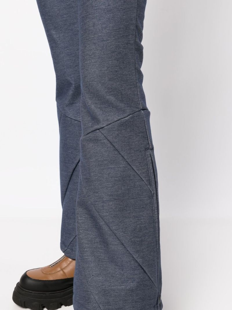 Blue Arctic Flared Ski Trousers