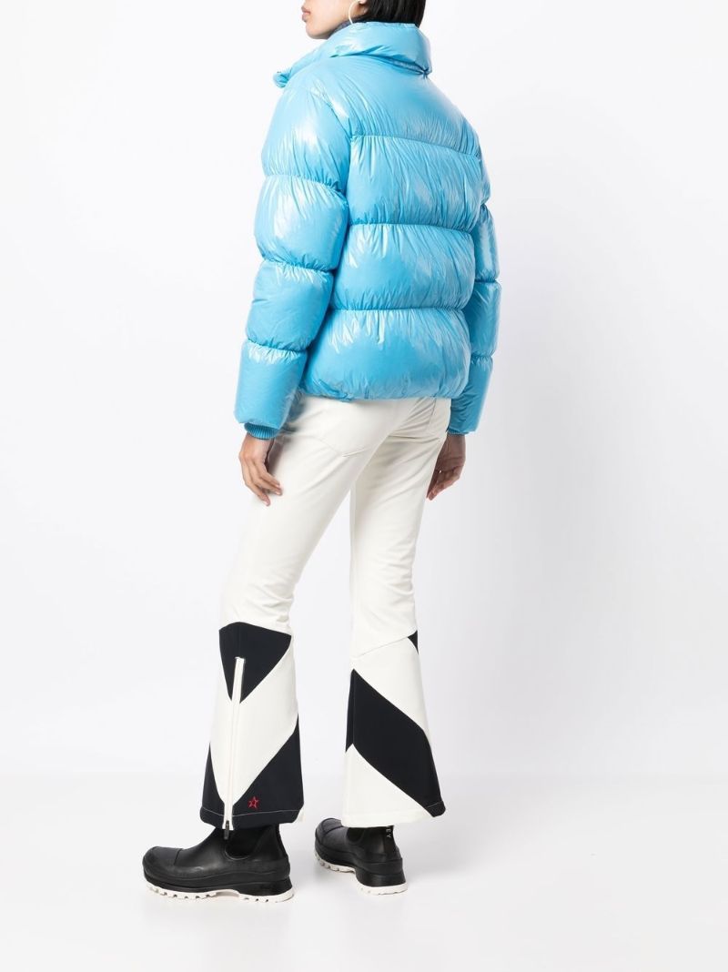 Blue January Hooded Down Jacket