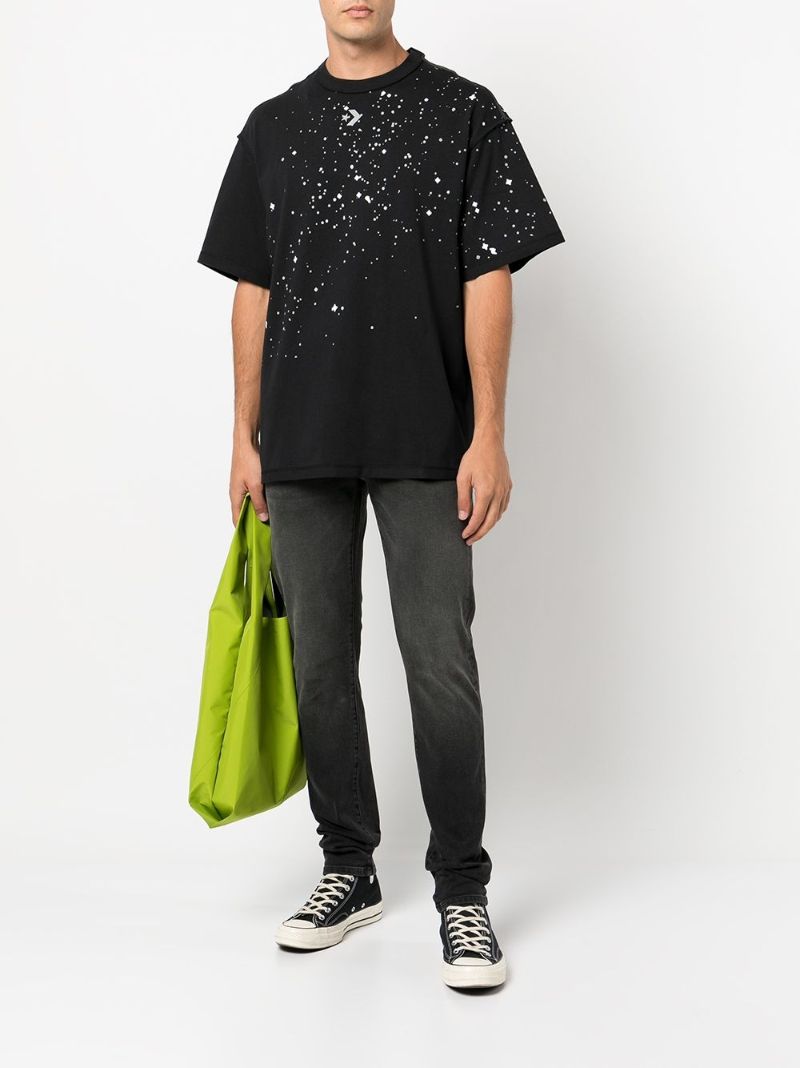 Black Lou Slim-leg Jeans