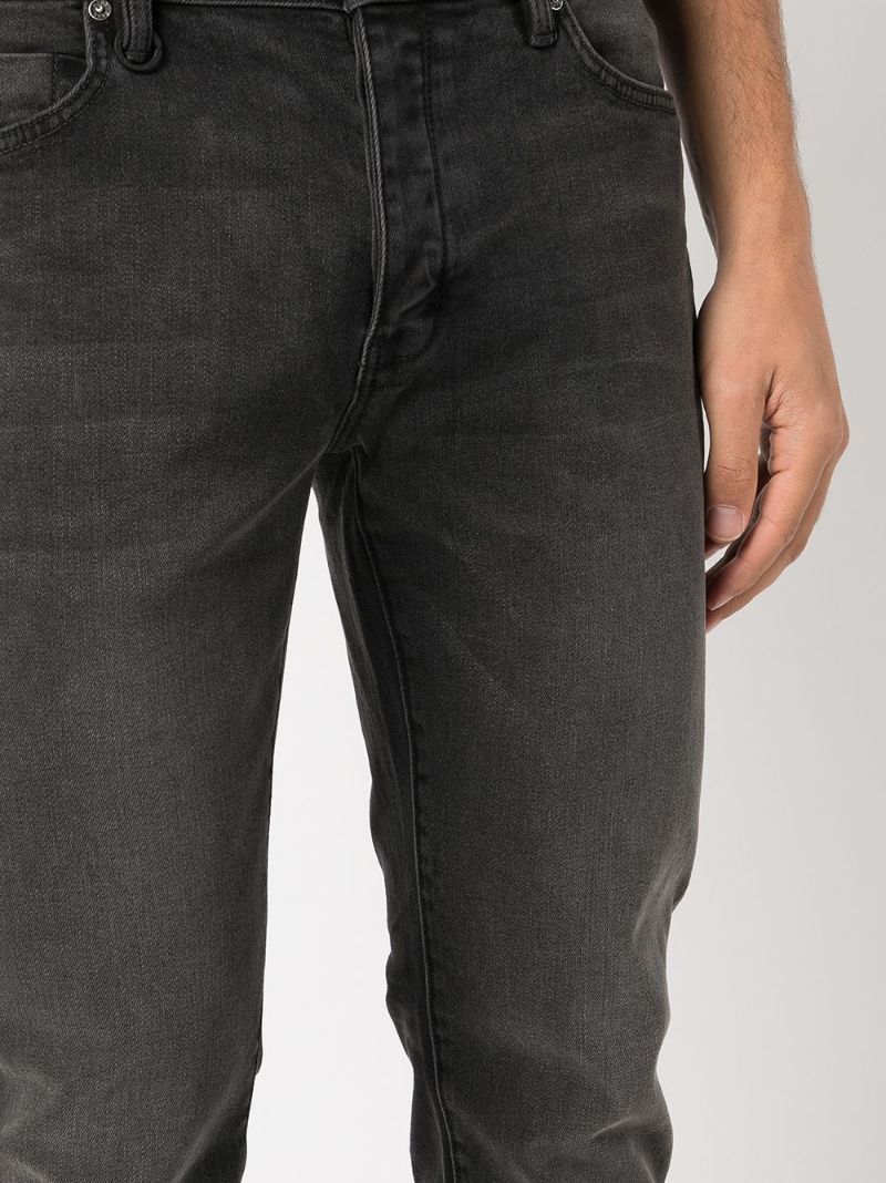 Black Lou Slim-leg Jeans