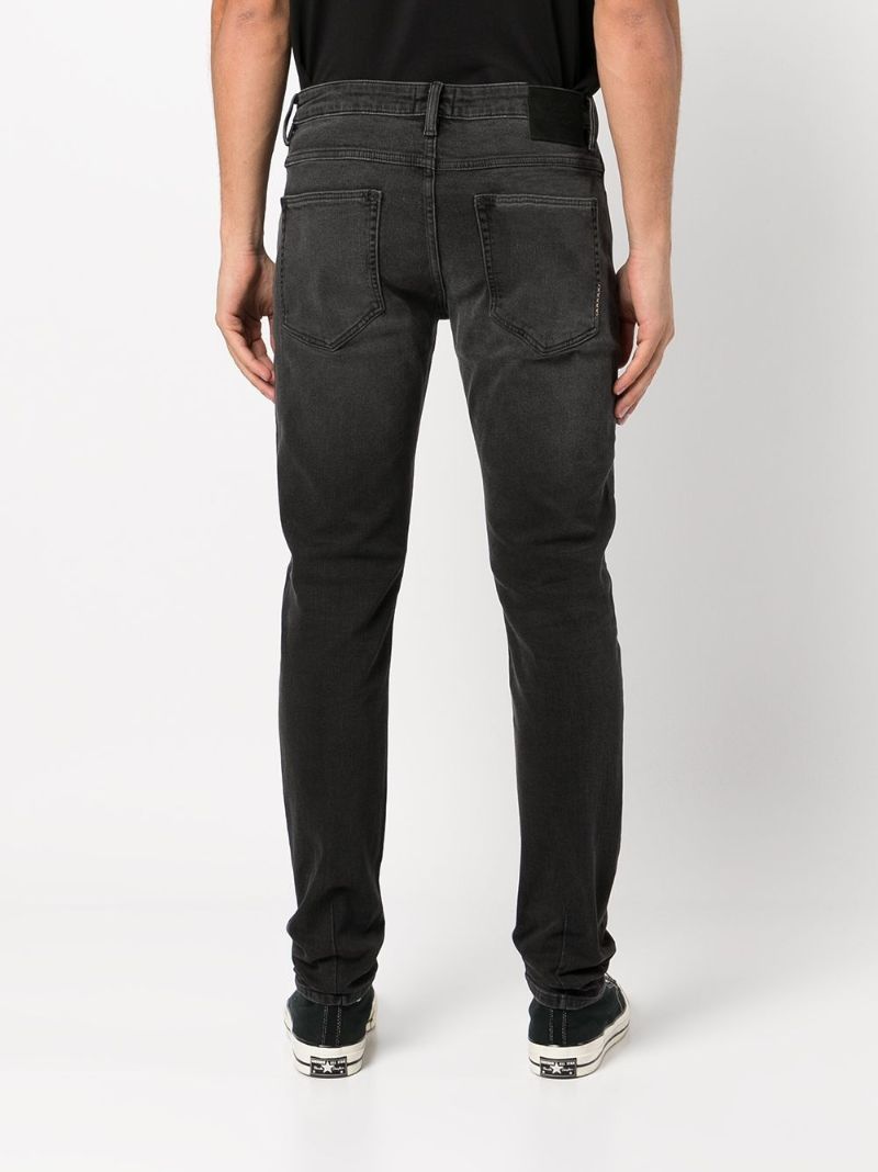 Black Lou Slim-leg Jeans