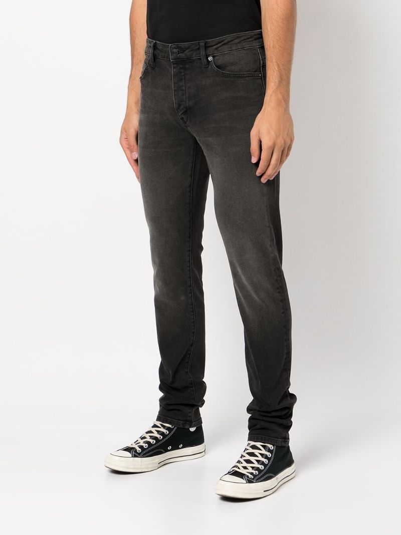 Black Lou Slim-leg Jeans