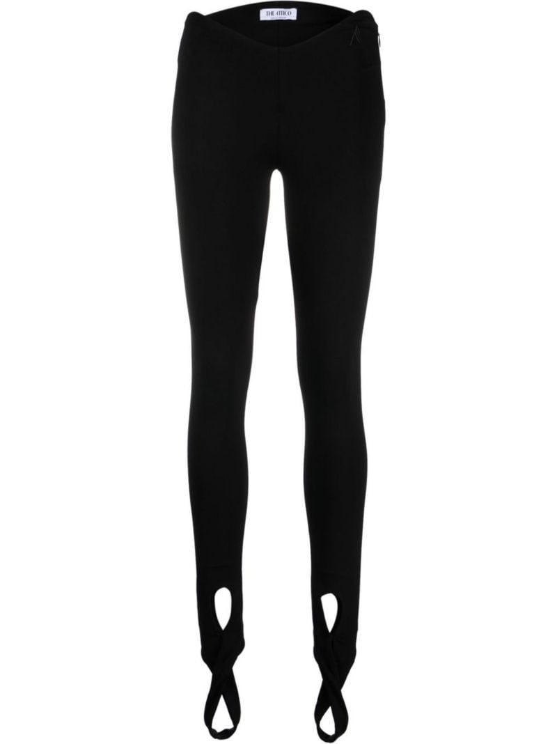 Black Lea Stirrup Leggings