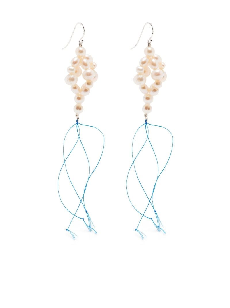 Sterling Silver Pearl Drop Earrings