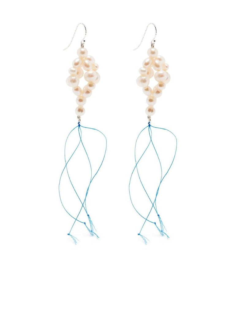Sterling Silver Pearl Drop Earrings