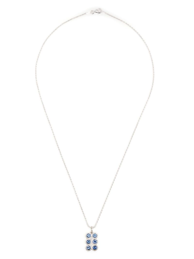 Sterling Silver Flowers Grow Together Necklace