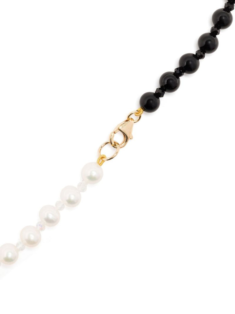 Multicolour Pendant Pearl Necklace