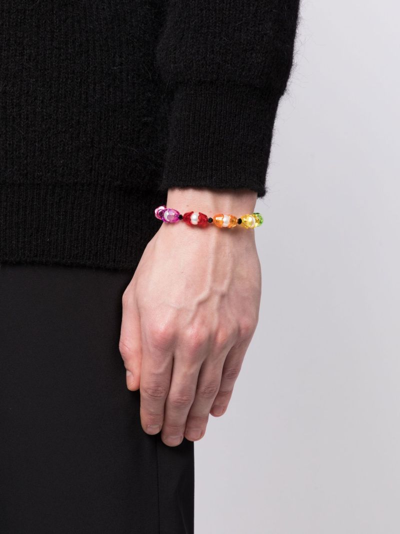Multicolour Freshwater Pearl Bead Bracelet