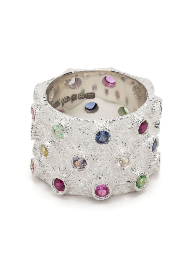Sterling Silver Grow with You Sapphire Ring