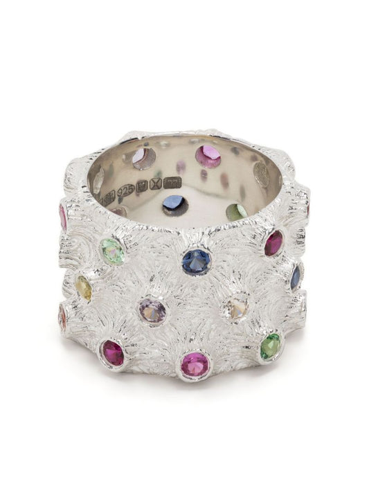 Sterling Silver Grow with You Sapphire Ring