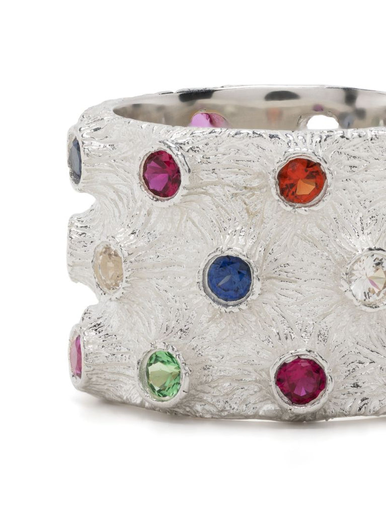 Sterling Silver Grow with You Sapphire Ring