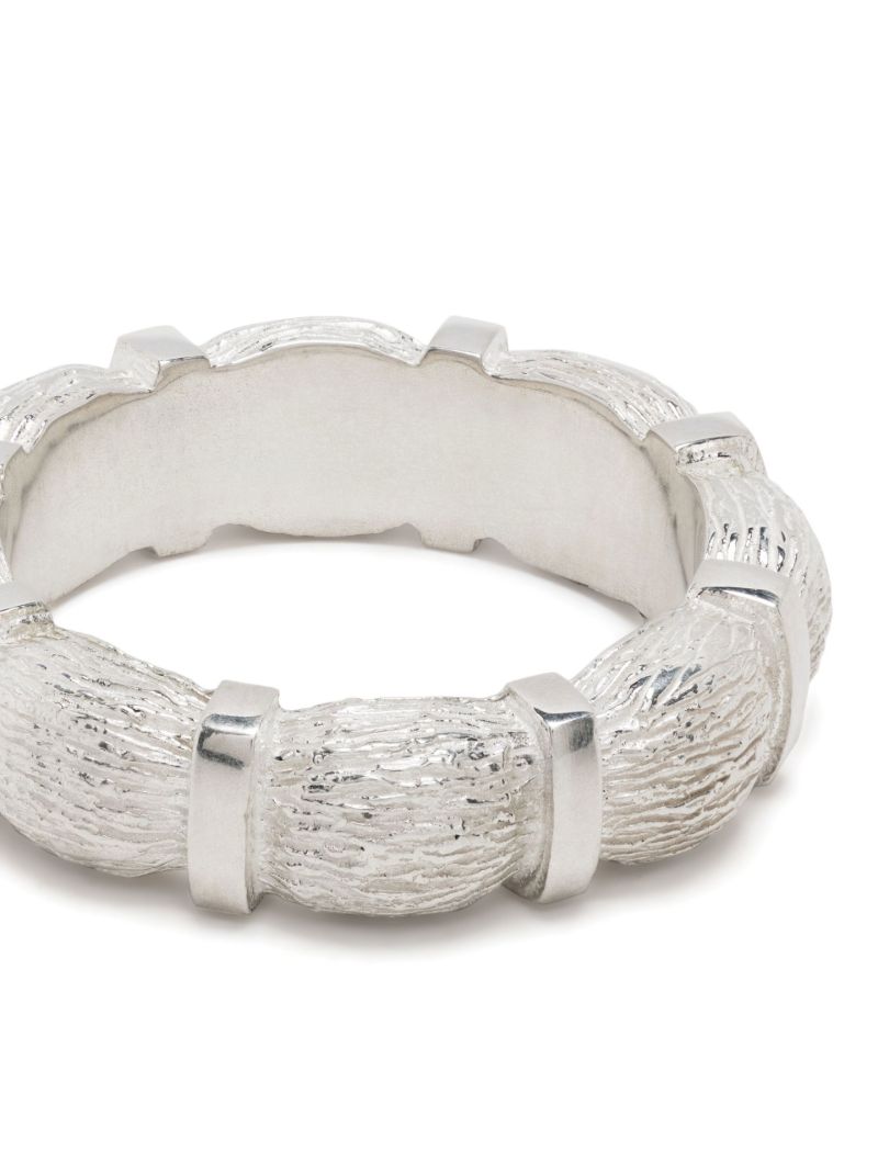 Sterling Silver Window Box Ring