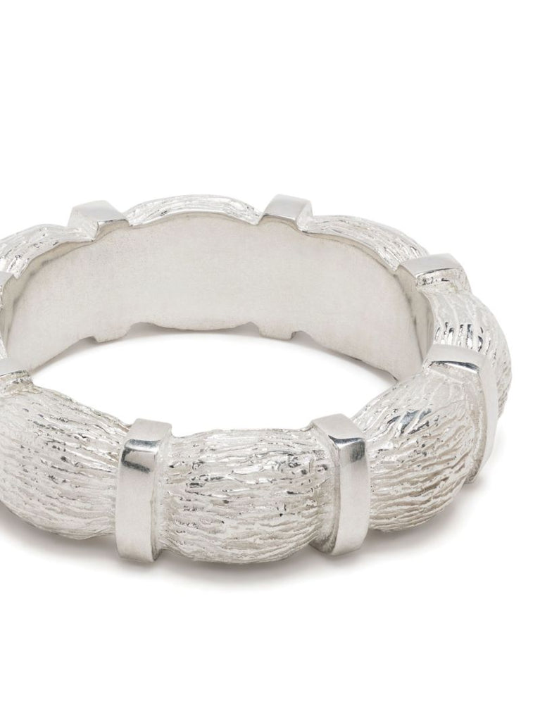 Sterling Silver Window Box Ring