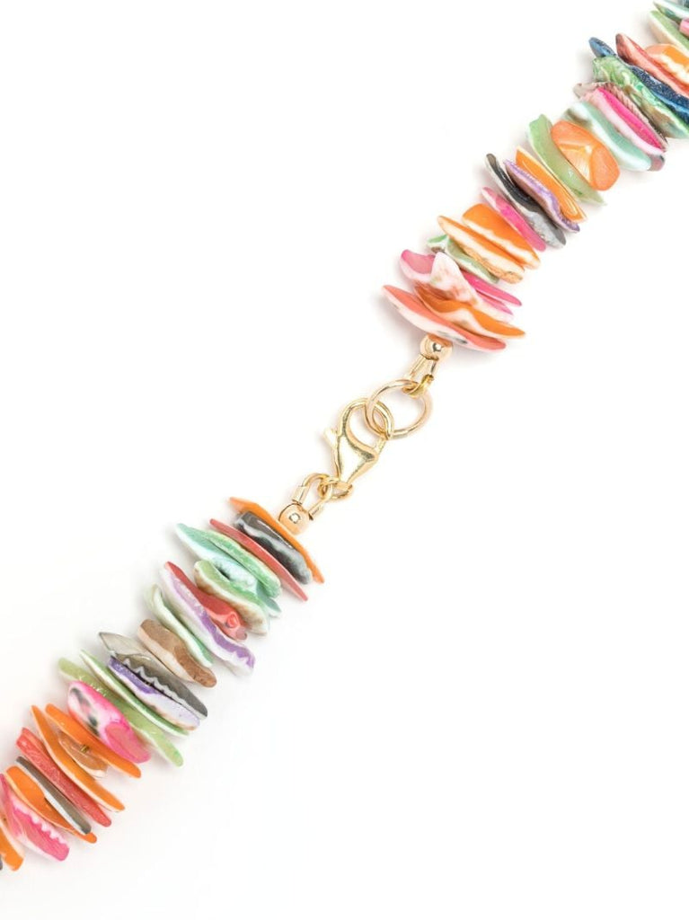 Multicolour Rainbow Shell Pearl Necklace