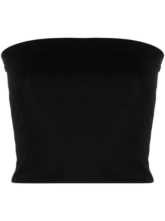 Black Gwen Strapless Top