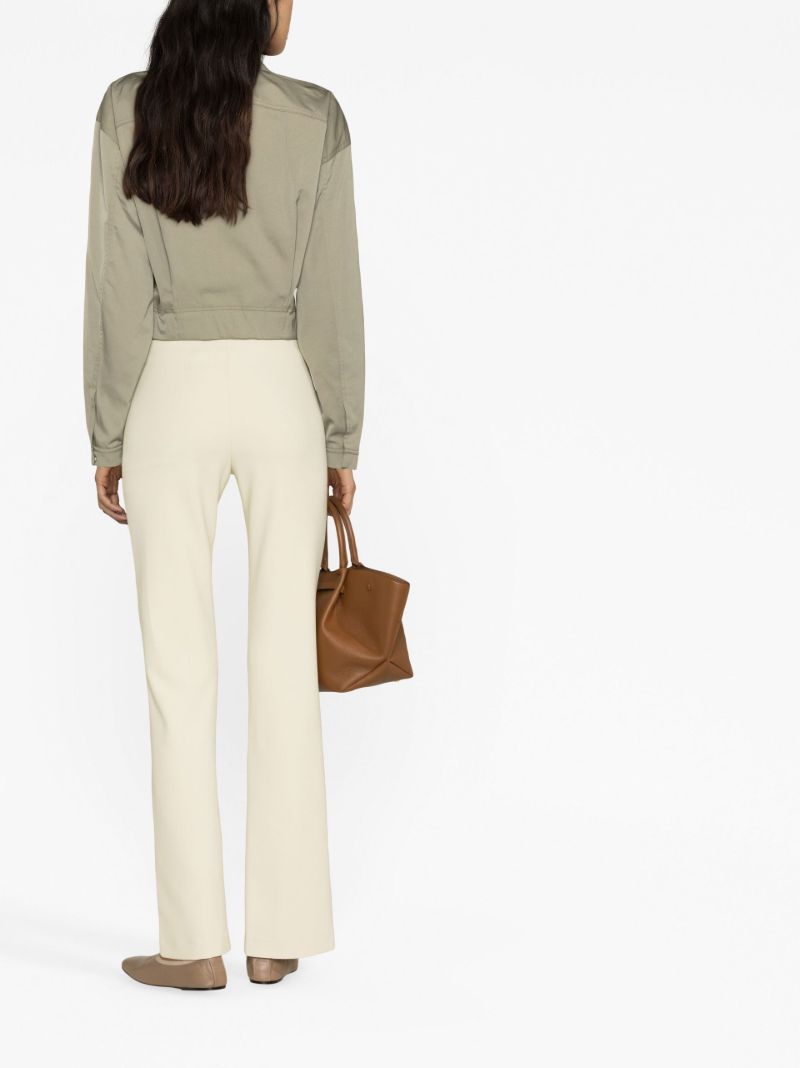 Neutral Slit Detail Slim Fit Trousers