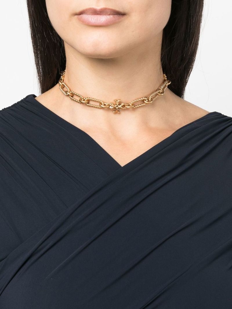 Gold-tone Roxanne Chain Necklace