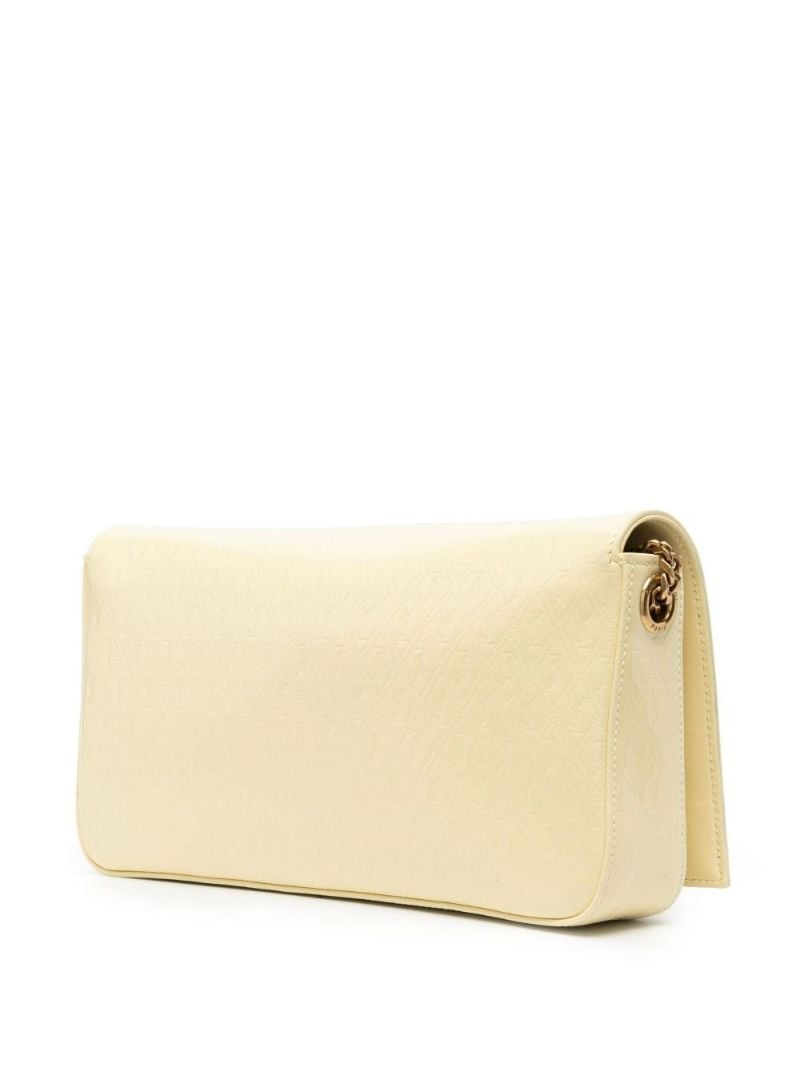 Yellow Le Monogramme 99 Leather Shoulder Bag