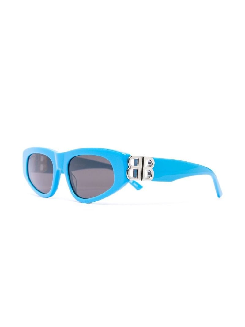 Blue Bb Cat Eye Sunglasses