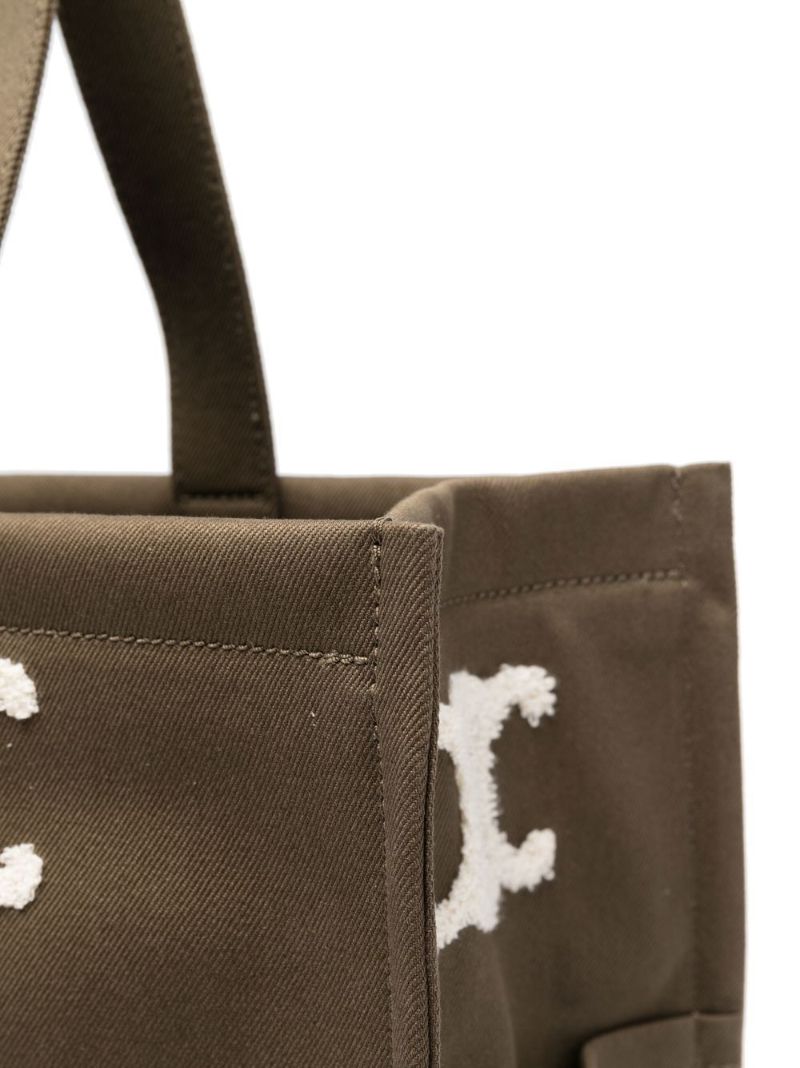 Green Cabas Large Tote Bag
