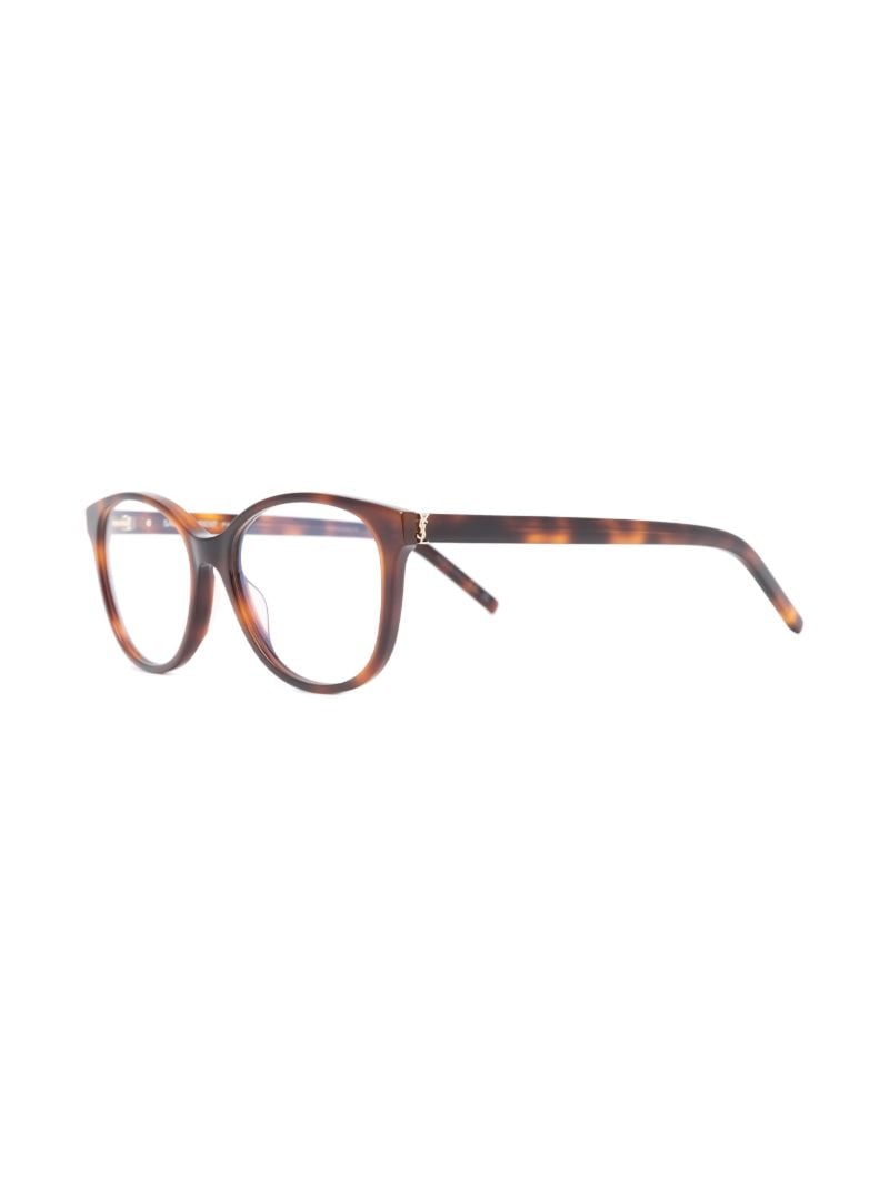 Brown Tortoiseshell Round Frame Glasses