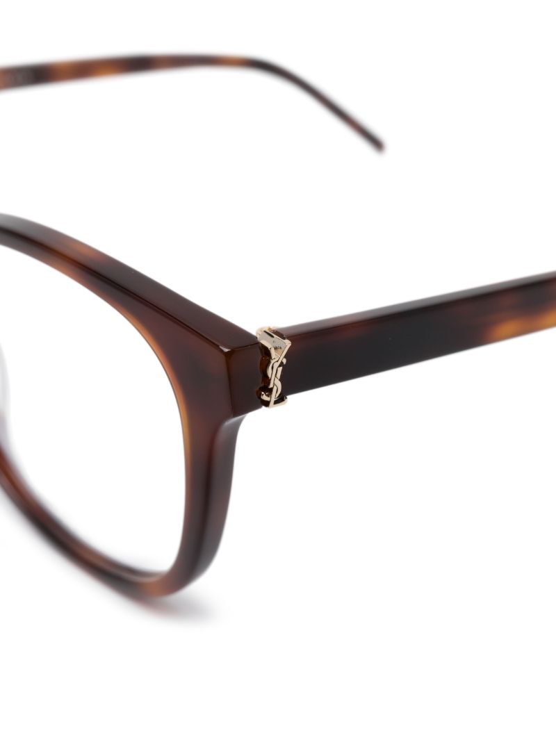 Brown Tortoiseshell Round Frame Glasses