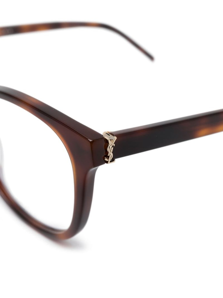 Brown Tortoiseshell Round Frame Glasses