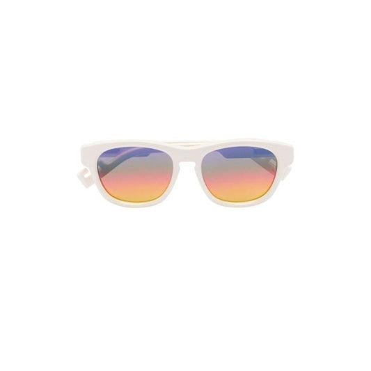 Neutral Mountain Square Sunglasses