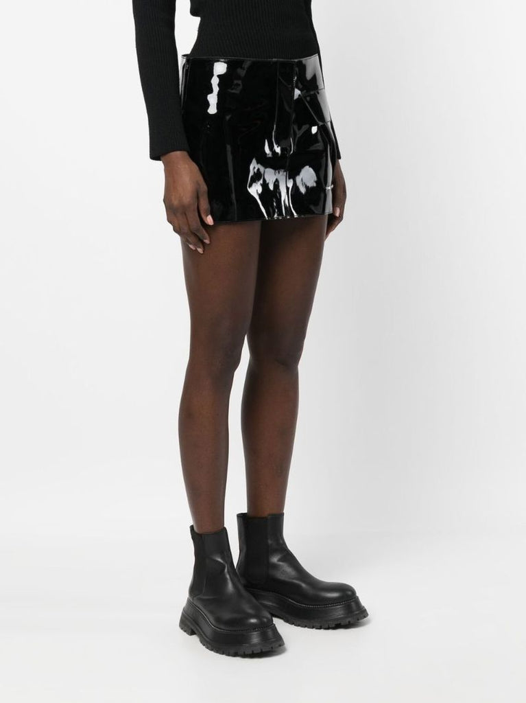 Logo Pvc Mini Skirt