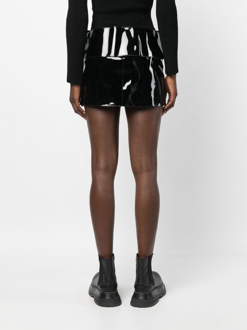 Logo Pvc Mini Skirt