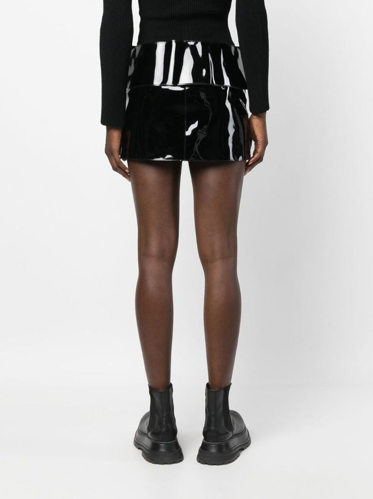 Logo Pvc Mini Skirt