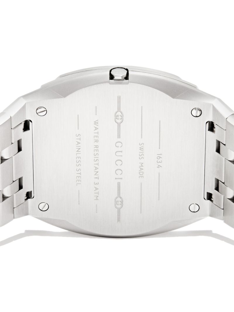 Stainless Steel Gucci 25h Watch