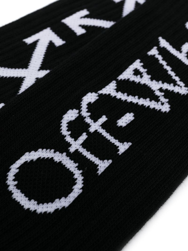 Black Core Bookish Arrow Socks