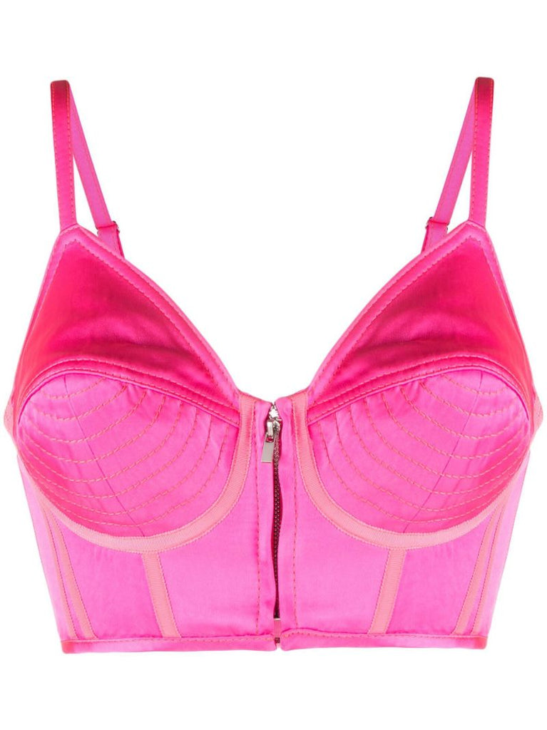 Pink Bustier Top
