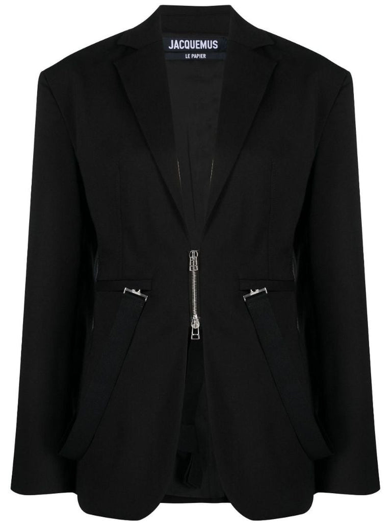 Black La Veste Filu Wool Blazer