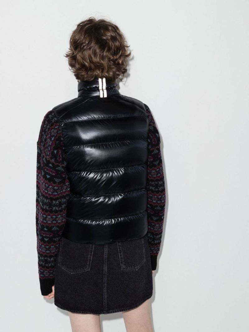 Black Cypress Quilted Down Gilet