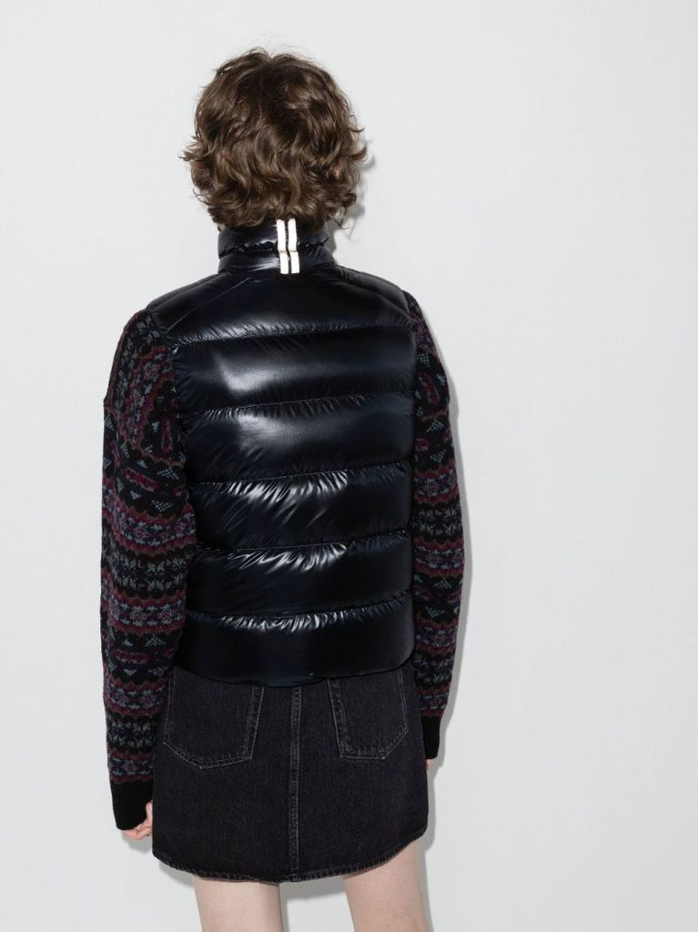 Black Cypress Quilted Down Gilet