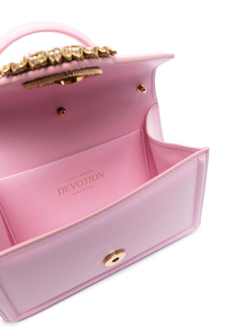 Pink Devotion Leather Mini Bag