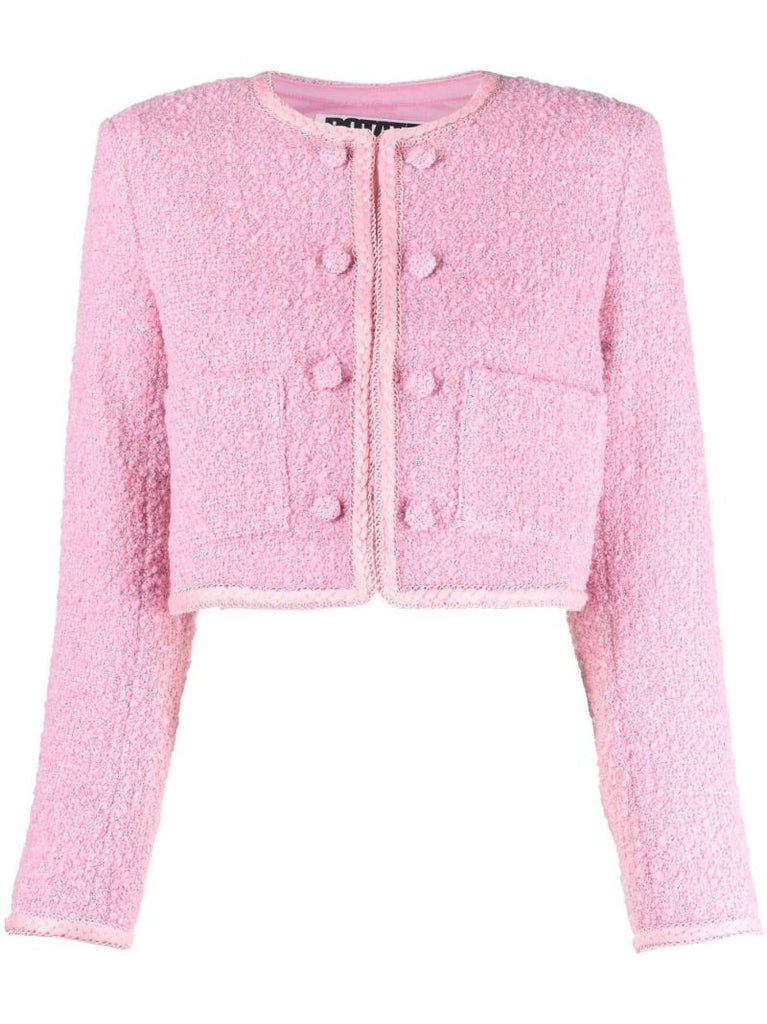 Pink Mie Cropped Jacket