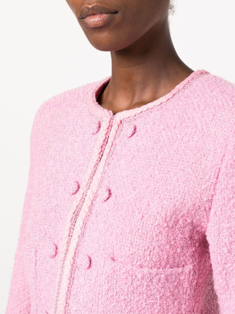 Pink Mie Cropped Jacket
