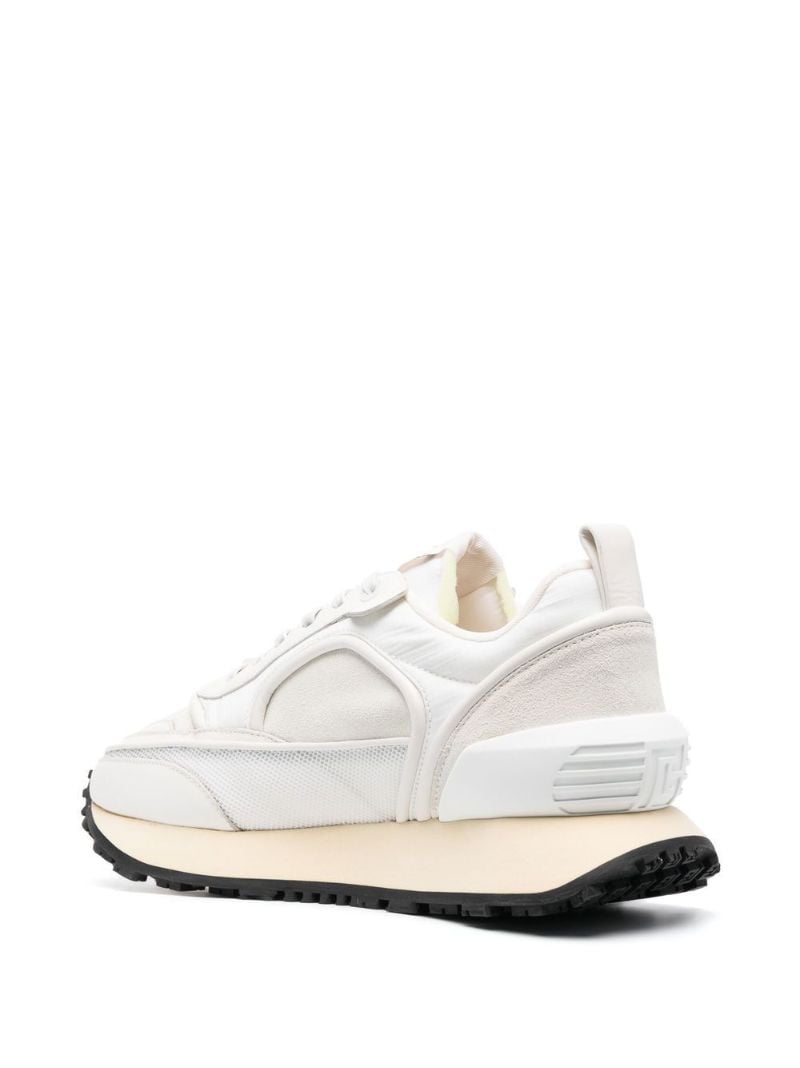 White Racer Low-top Sneakers