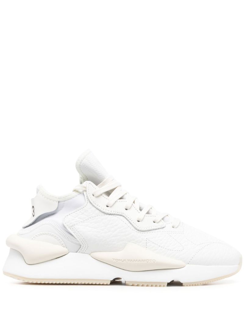 White Kaiwa Leather Sneakers