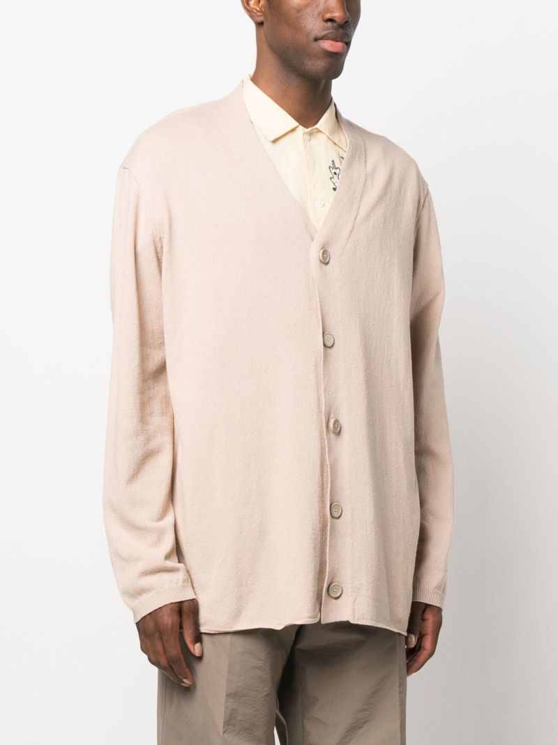 Neutral V-neck Cardigan