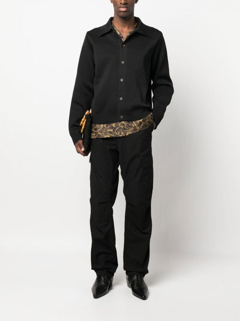 Black Evening Polo Shirt