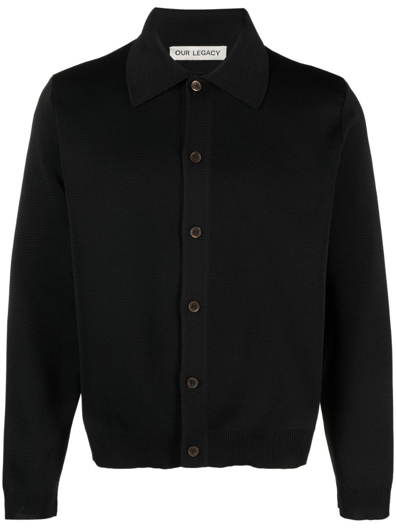 Black Evening Polo Shirt