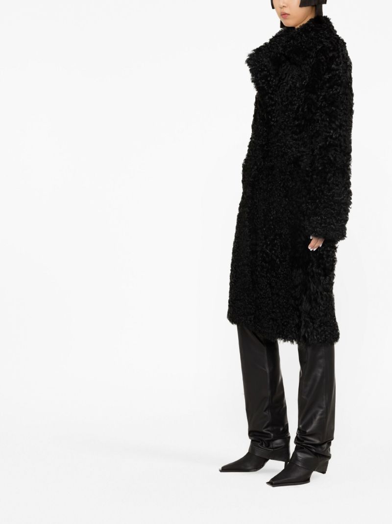 Black Alara Shearling Coat