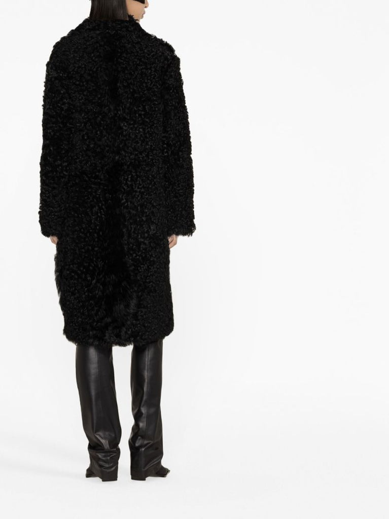 Black Alara Shearling Coat