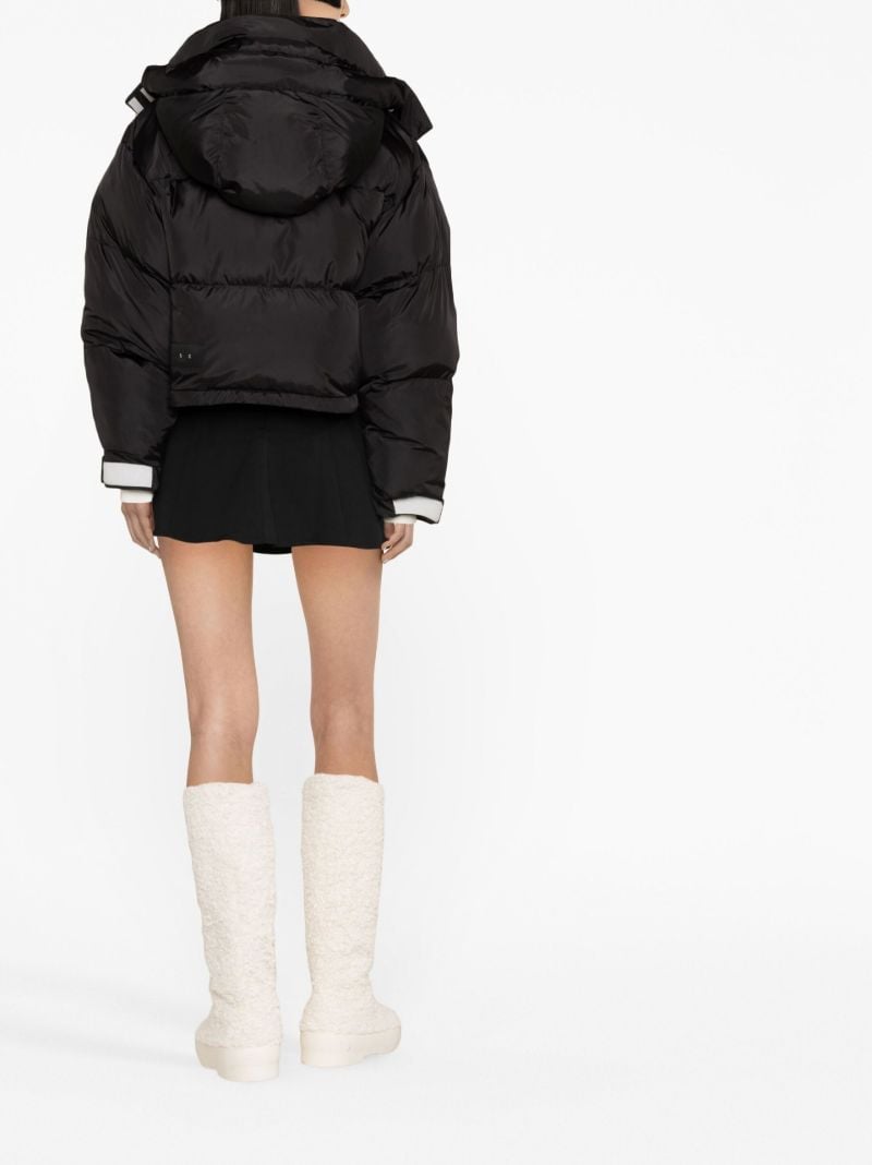 Black Willow Short Puffer Jacket