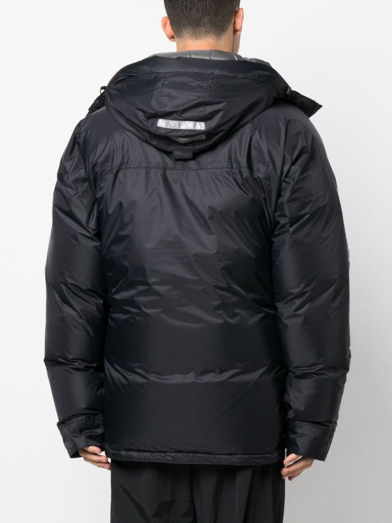 Black Skreslet Hooded Parka Coat