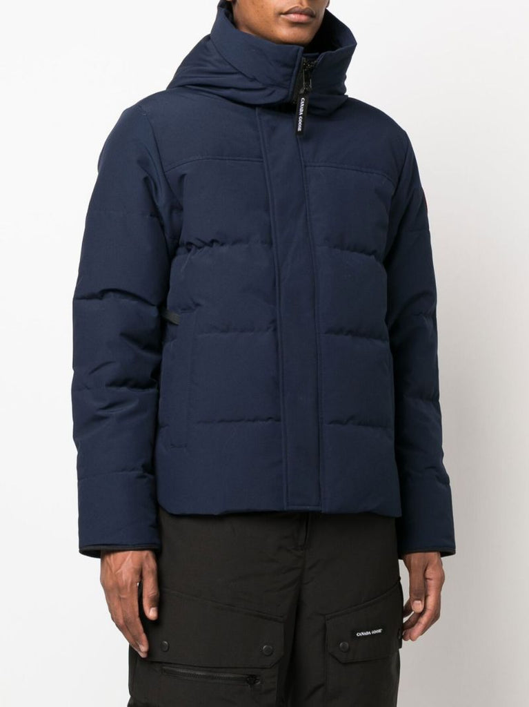 Blue Macmillan Hooded Quilted Coat